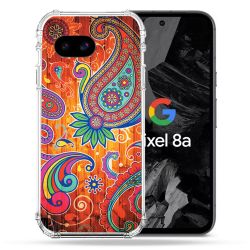 Coque Renforcée Pour Google Pixel 8A Fleur Psychedelic