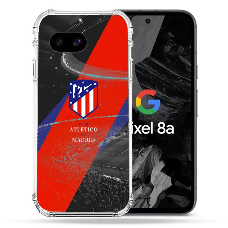 Coque Renforcée Pour Google Pixel 8A Foot Athletico Madrid