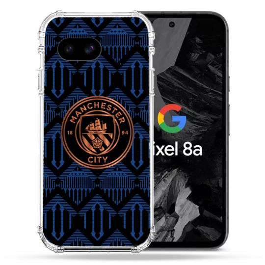Coque Renforcée Pour Google Pixel 8A Foot Manchester City