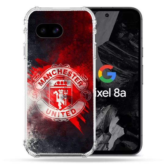 Coque Renforcée Pour Google Pixel 8A Foot Manchetser United