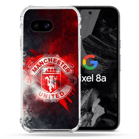 Coque Renforcée Pour Google Pixel 8A Foot Manchetser United