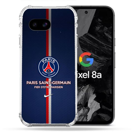 Coque Renforcée Pour Google Pixel 8A Foot PSG Fier