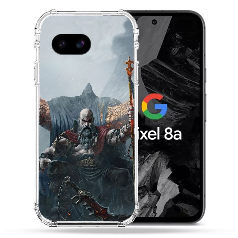 Coque Renforcée Pour Google Pixel 8A God Of War