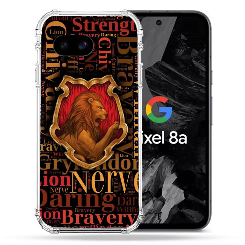 Coque Renforcée Pour Google Pixel 8A Harry Potter Griffondor