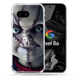 Coque Renforcée Pour Google Pixel 8A Horreur Chucky Cicatrice