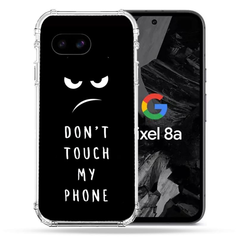 Coque Renforcée Pour Google Pixel 8A Humour Don't Touch