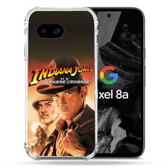 Coque Renforcée Pour Google Pixel 8A Indiana Jones Affiche