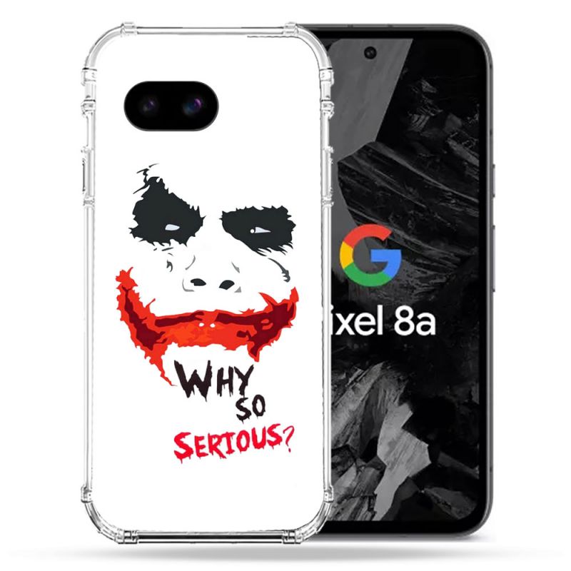 Coque Renforcée Pour Google Pixel 8A Joker Blanc