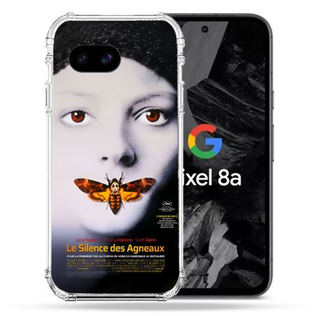 Coque Renforcée Pour Google Pixel 8A Le Silence Des Agneaux Affiche
