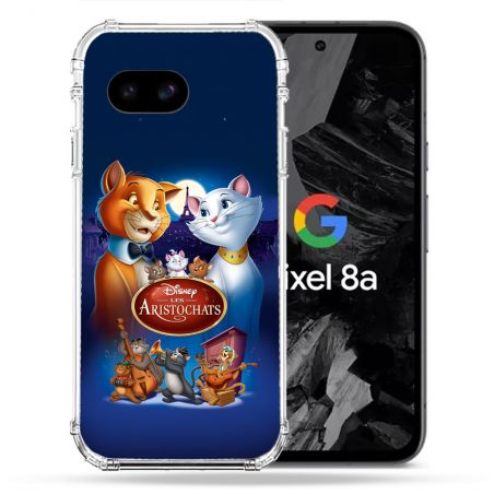 Coque Renforcée Pour Google Pixel 8A Les Aristochats