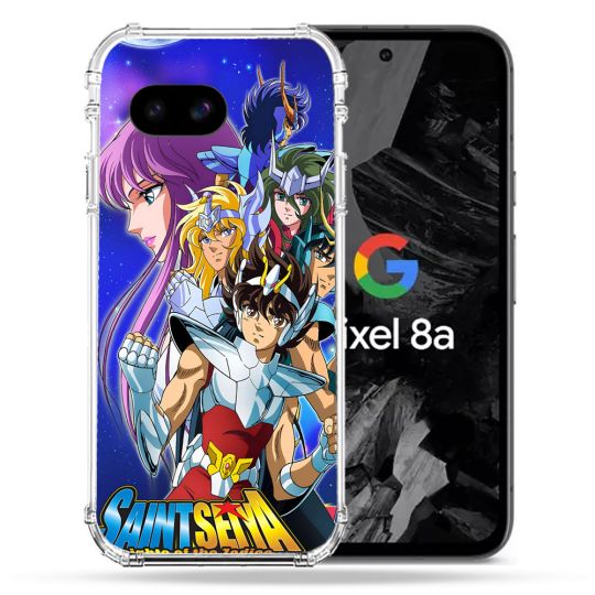 Coque Renforcée Pour Google Pixel 8A Les Chevaliers Du Zodiaque