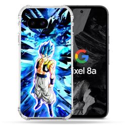 Coque Renforcée Pour Google Pixel 8A Manga Dragon Ball Gogeta Lumiere