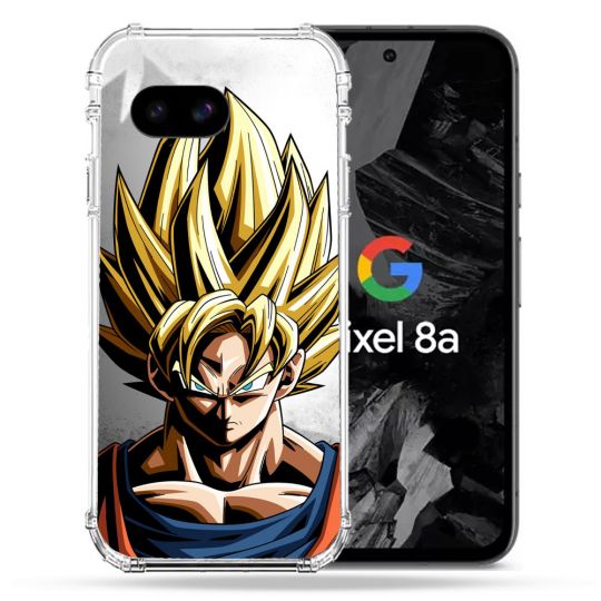 Coque Renforcée Pour Google Pixel 8A Manga Dragon Ball Sangoku Portrait