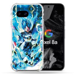 Coque Renforcée Pour Google Pixel 8A Manga Dragon Ball Vegeta Bleu