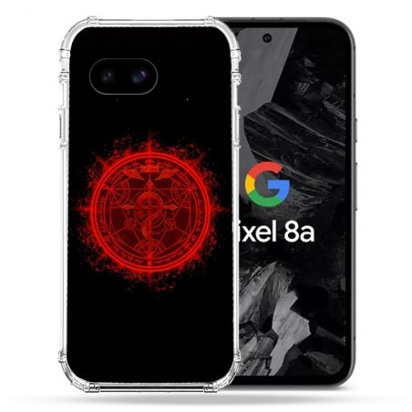 Coque Renforcée Pour Google Pixel 8A Manga Fullmetal Alchemist Logo