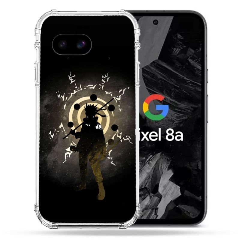 Coque Renforcée Pour Google Pixel 8A Manga Naruto Sage