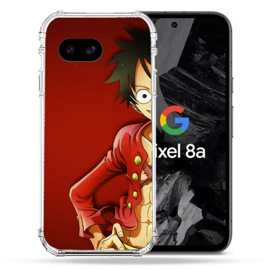Coque Renforcée Pour Google Pixel 8A Manga One Piece Luffy