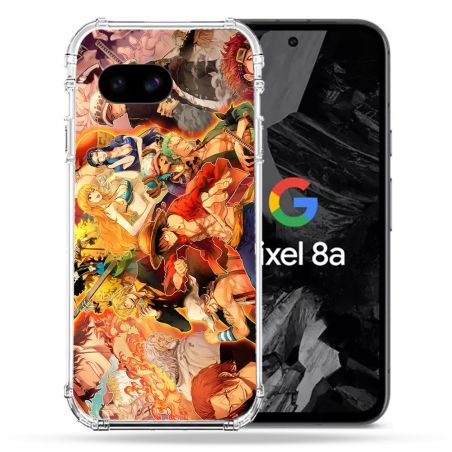 Coque Renforcée Pour Google Pixel 8A Manga One Piece Nakama