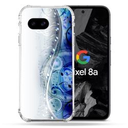 Coque Renforcée Pour Google Pixel 8A Musique Partition Vague