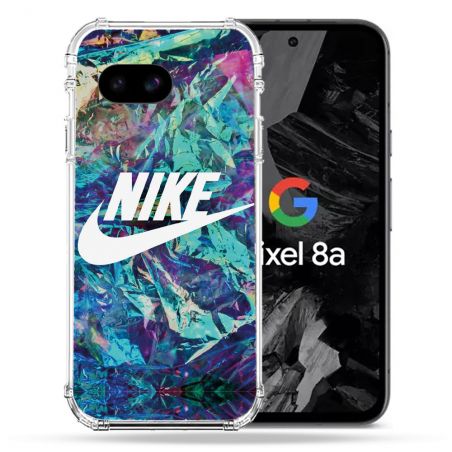 Coque Renforcée Pour Google Pixel 8A Nike Turquoise