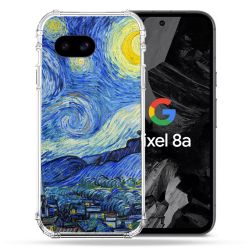 Coque Renforcée Pour Google Pixel 8A Peinture La nuit étoilée