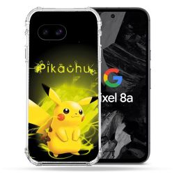 Coque Renforcée Pour Google Pixel 8A Pokemon Pikachu Eclair