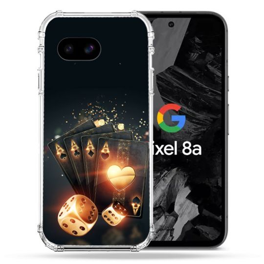 Coque Renforcée Pour Google Pixel 8A Poker Des