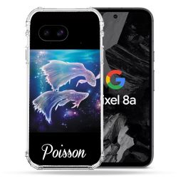 Coque Renforcée Pour Google Pixel 8A Signe Zodiaque 2 Poisson