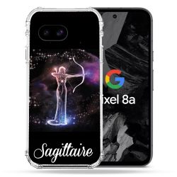 Coque Renforcée Pour Google Pixel 8A Signe Zodiaque 2 Sagittaire