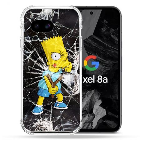 Coque Renforcée Pour Google Pixel 8A Simpson Bart