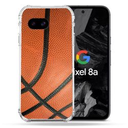 Coque Renforcée Pour Google Pixel 8A Sport Ballon Basket