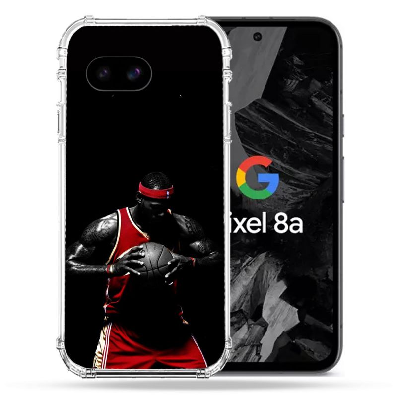 Coque Renforcée Pour Google Pixel 8A Sport Basketeur