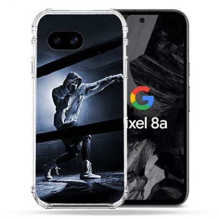 Coque Renforcée Pour Google Pixel 8A Sport Boxe Poing