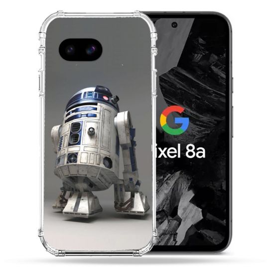 Coque Renforcée Pour Google Pixel 8A Star Wars - R2D2