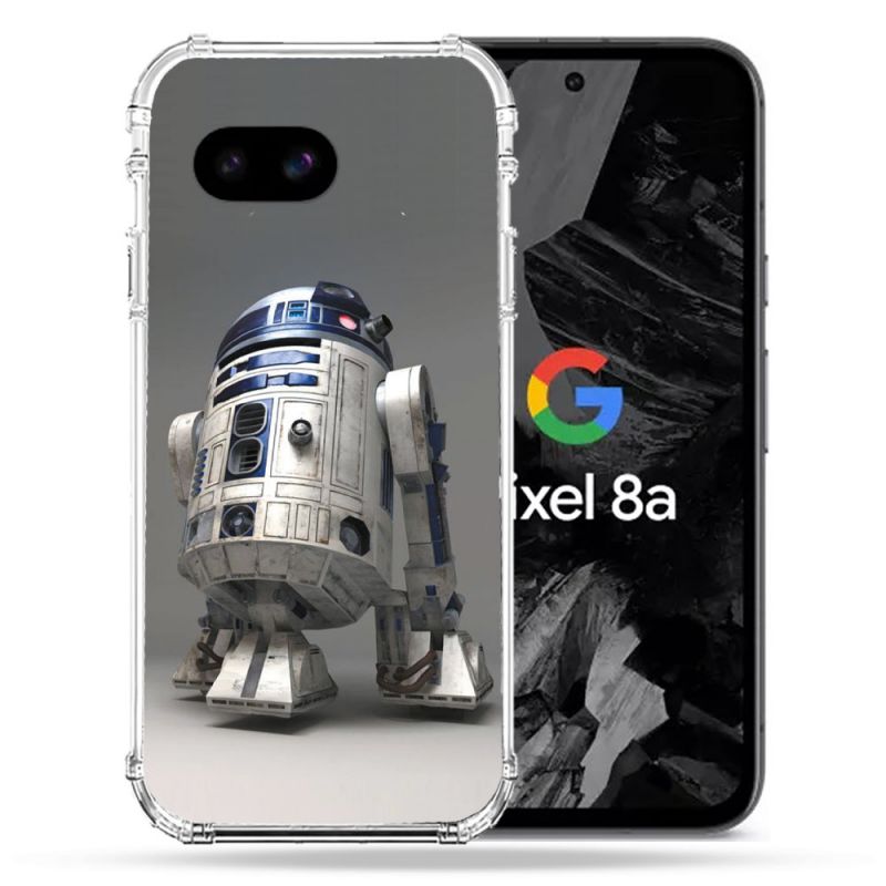 Coque Renforcée Pour Google Pixel 8A Star Wars - R2D2