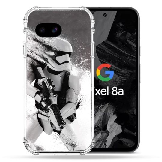 Coque Renforcée Pour Google Pixel 8A Star Wars - Trooper
