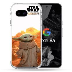 Coque Renforcée Pour Google Pixel 8A Star Wars - Yoda bebe soleil