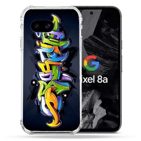 Coque Renforcée Pour Google Pixel 8A Street Art Graffiti