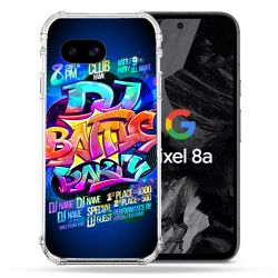 Coque Renforcée Pour Google Pixel 8A Street Art Rap