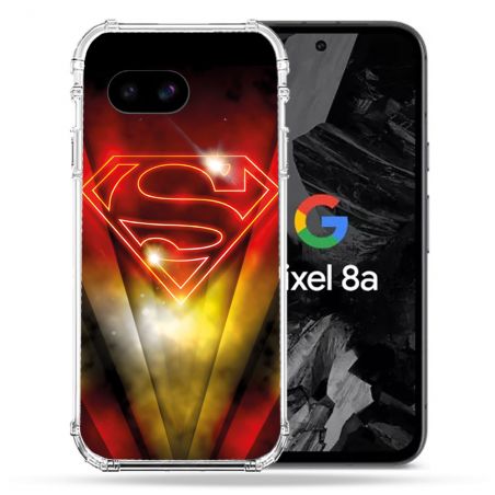 Coque Renforcée Pour Google Pixel 8A Superman Logo