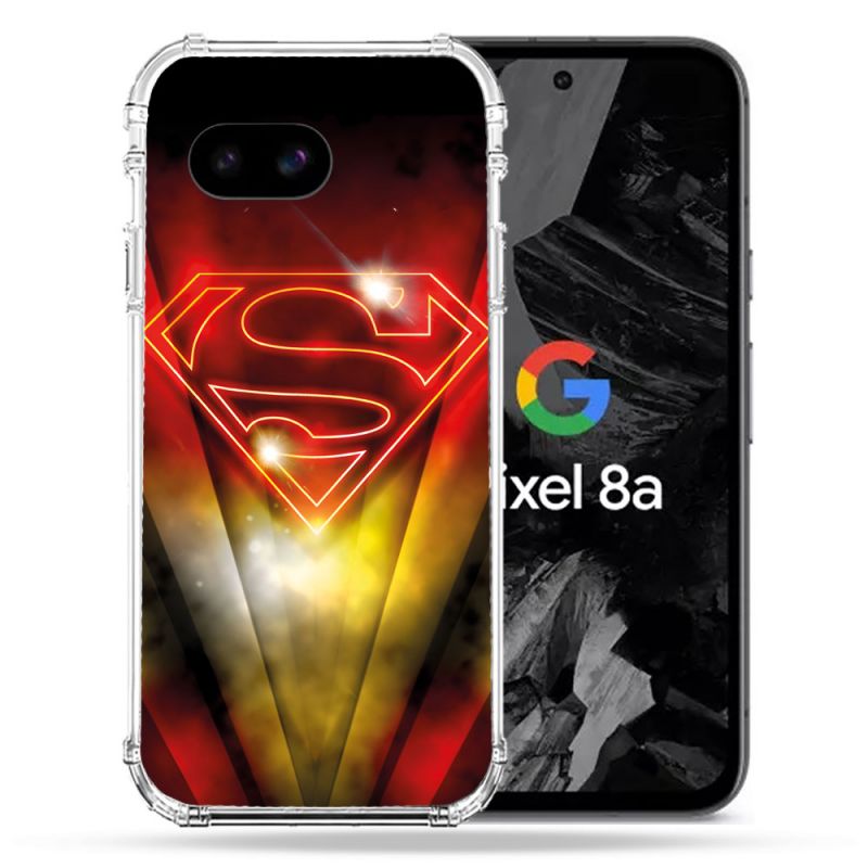 Coque Renforcée Pour Google Pixel 8A Superman Logo