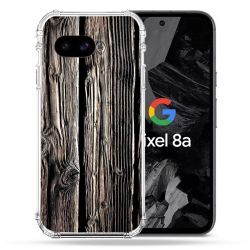 Coque Renforcée Pour Google Pixel 8A Texture Bois