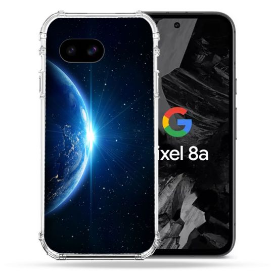 Coque Renforcée Pour Google Pixel 8A Univers Planete Terre