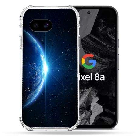 Coque Renforcée Pour Google Pixel 8A Univers Planete Terre