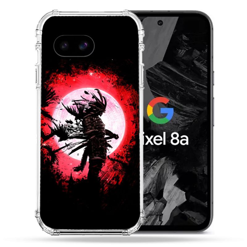 Coque Renforcée Pour Google Pixel 8A Voyage Japon Samourai