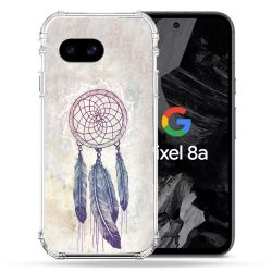 Coque Renforcée Pour Google Pixel 8A Zen Attrape Reve Blanc