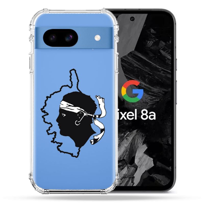 Coque Transparente Pour Google Pixel 8A Corse