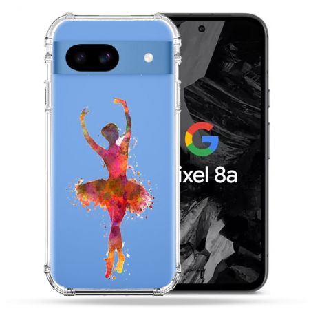 Coque Transparente Pour Google Pixel 8A Danseuse etoile