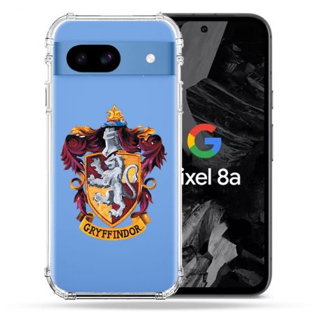 Coque Transparente Pour Google Pixel 8A Harry Potter Griffindor