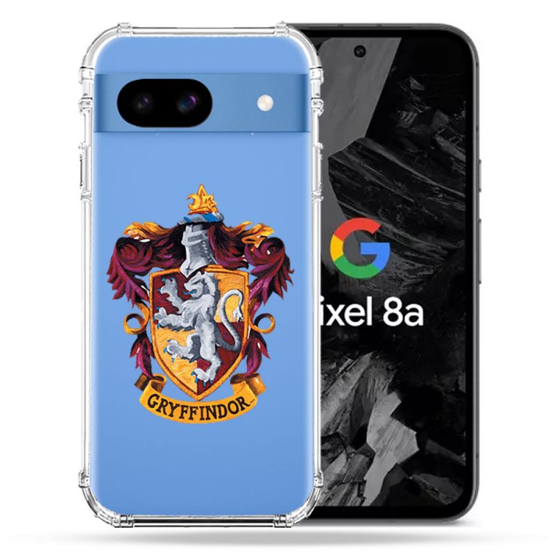 Coque Transparente Pour Google Pixel 8A Harry Potter Griffindor